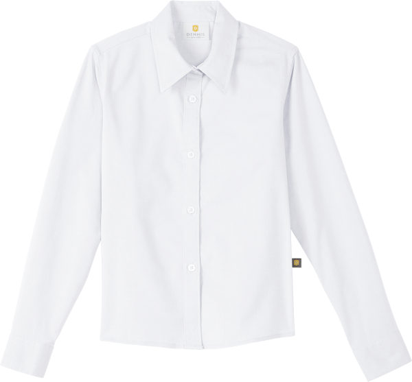 Long Sleeve Feminine Fit Oxford Shirt For Cheap
