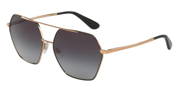 DOLCE & GABBANA DG2157 Irregular Sunglasses For Cheap - Image 3