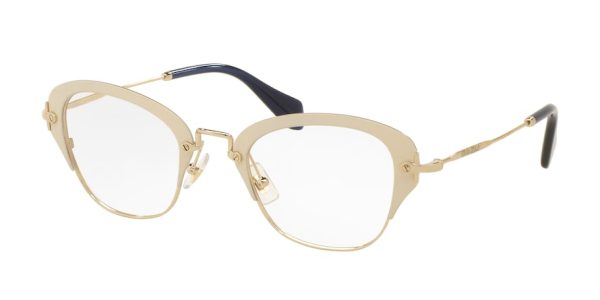 Miu Miu CORE COLLECTION MU53OV Square Eyeglasses For Discount - Image 3