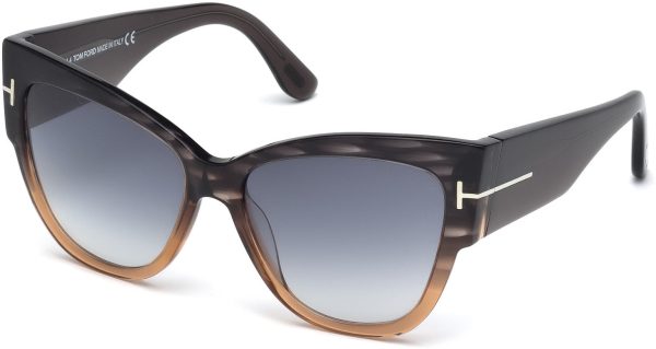 Tom Ford FT0371 Anoushka Butterfly Sunglasses For Women Online now - Image 2