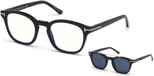 Tom Ford FT5532-B Geometric Eyeglasses For Men Hot on Sale