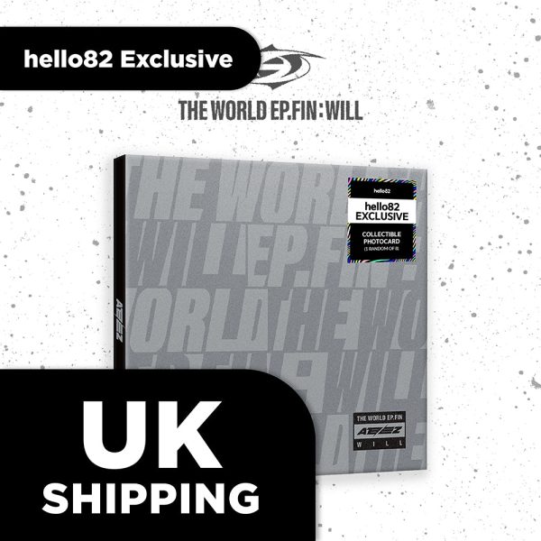 [UK SHIPPING] ATEEZ - THE WORLD EP.FIN : WILL (Digipak) - Europe hello82 exclusive Online Sale