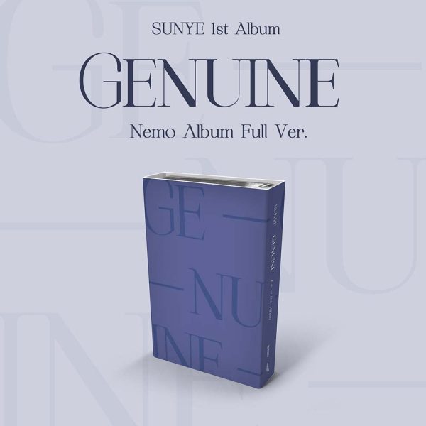 SUNYE  - 1st SOLO ALBUM : Genuine [Nemo Album Full ver.] on Sale