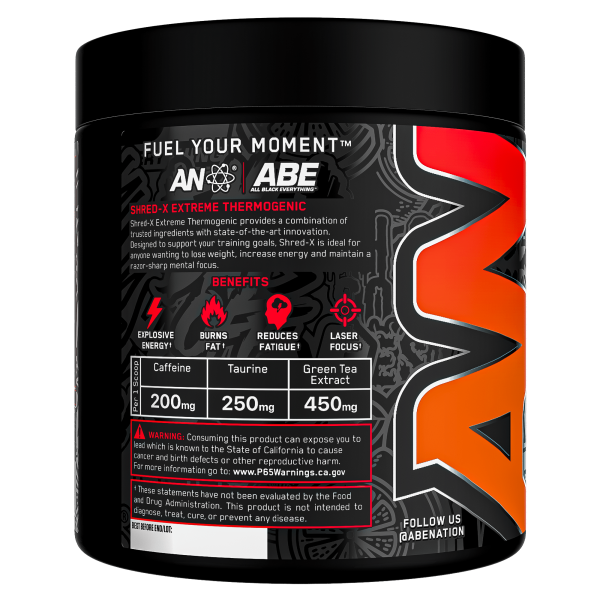 Applied Nutrition Shred-X Extreme Thermogenic Powder Supply - Image 3