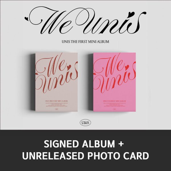 [Signed] UNIS - 1st MINI ALBUM : WE UNIS (Random) Discount