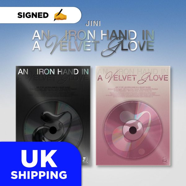 [UK SHIPPING] [Signed] JINI - 1st EP : An Iron Hand In A Velvet Glove Supply